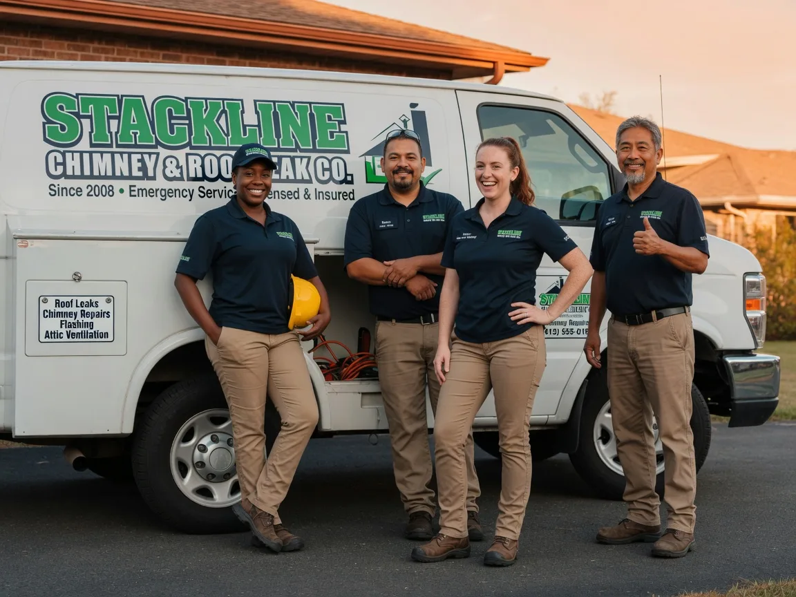 Chimney flashing repair company in Paynesville, WV